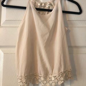 White tank blouse